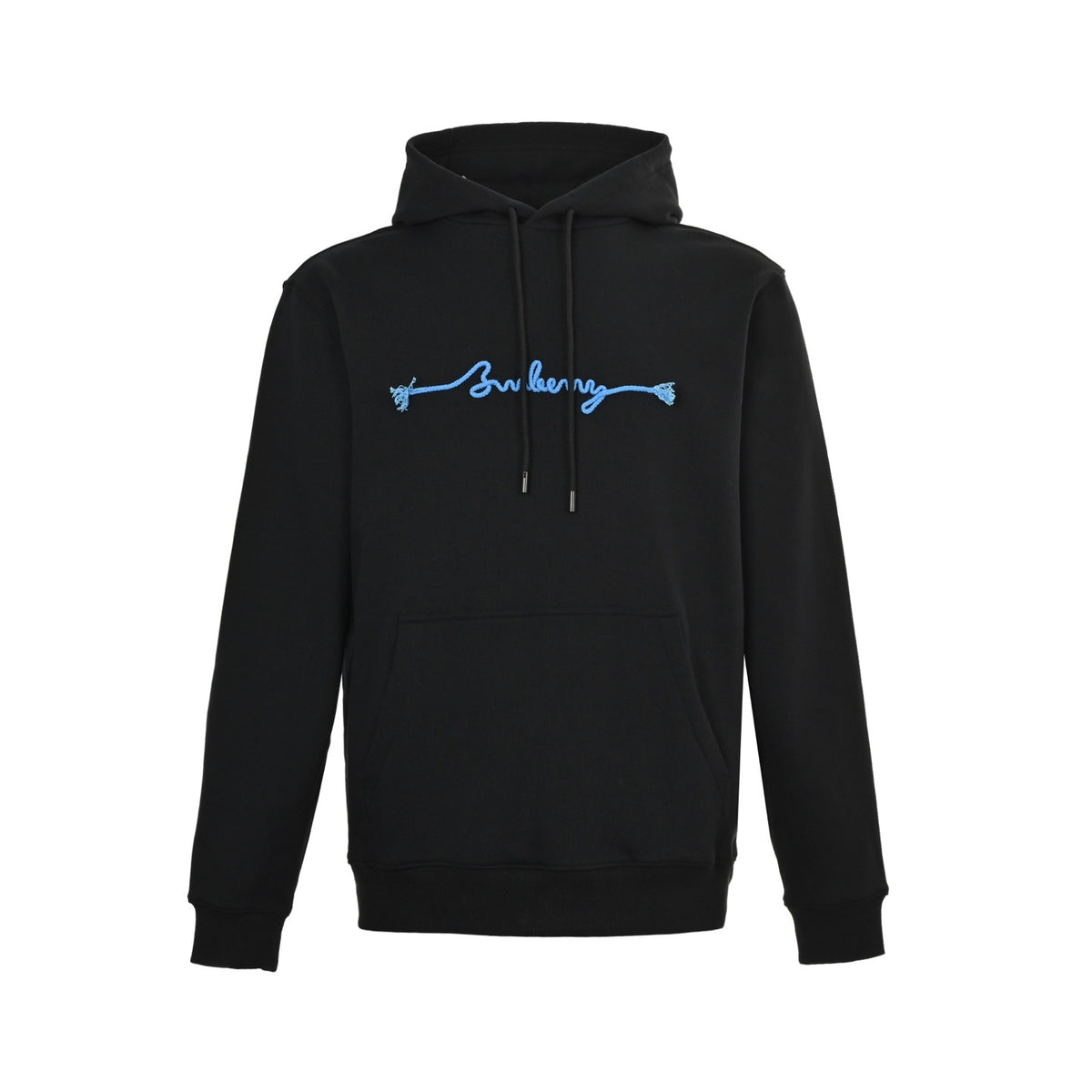Burberry rope embroidery signature hooded sweatshirt