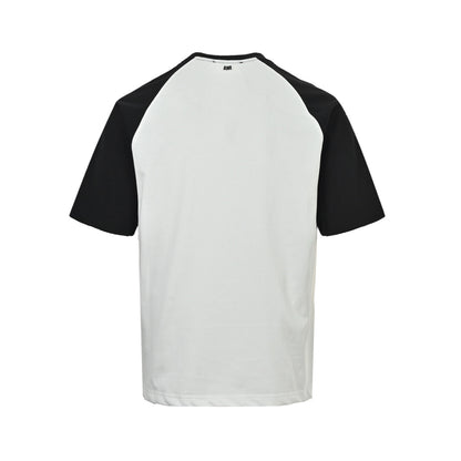 Ami Paris love chapter embroidery patchwork short sleeves