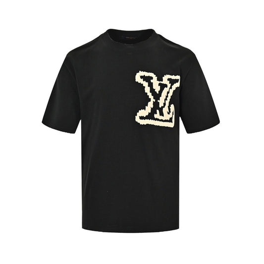 Louis Vuitton 23ss cloud presbyopia large letter foam short sleeves
