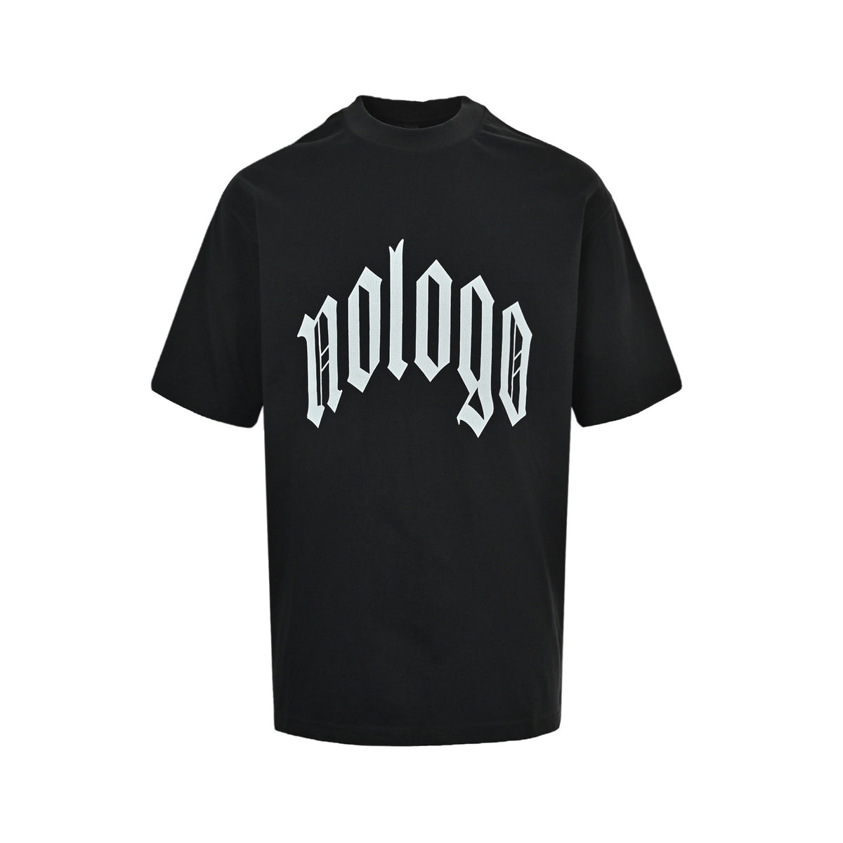 Balenciaga/Balanciaga 24ss new no logo cracked printed short sleeves
