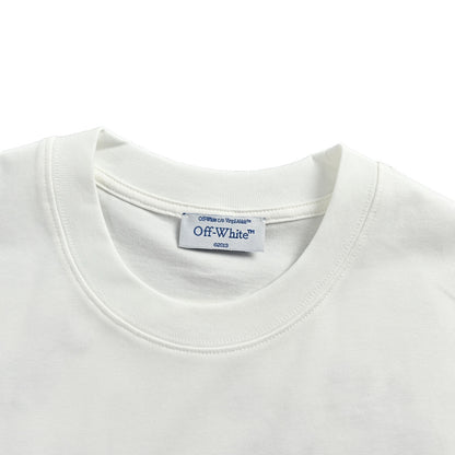 OFF WHITE CO VIRGIL Sakura arrow print short sleeves