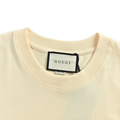 Gucci 26ss fun cartoon print short sleeves