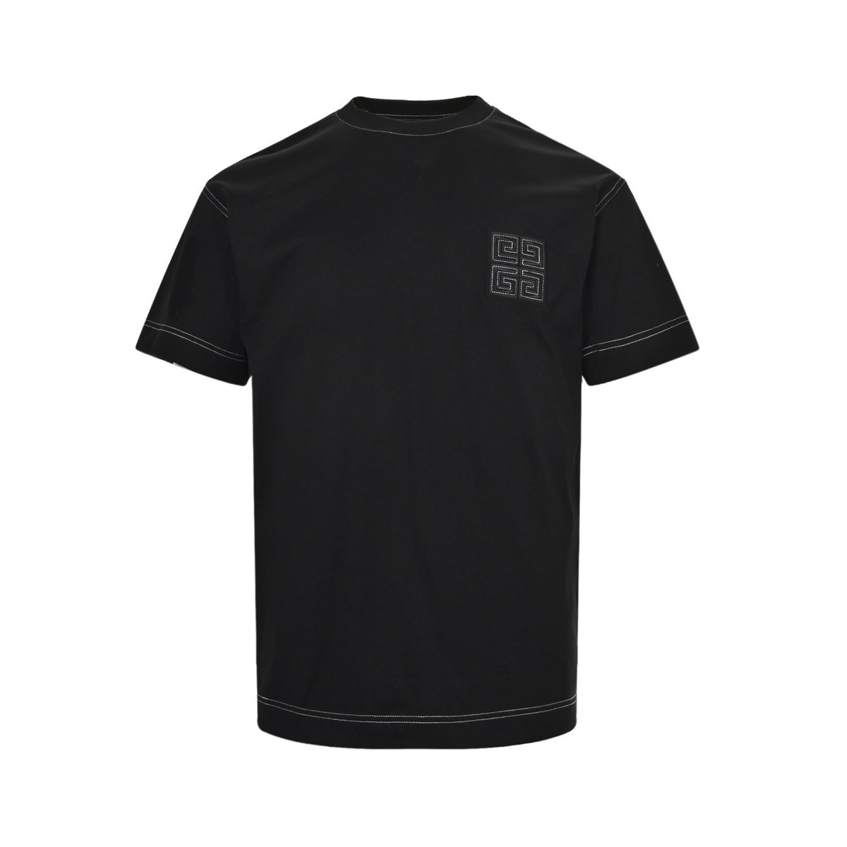 GIVENCHY 25ss chest 4G topstitch embroidery short sleeves