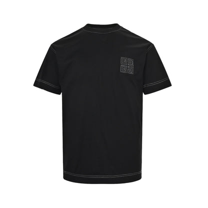 GIVENCHY 25ss chest 4G topstitch embroidery short sleeves