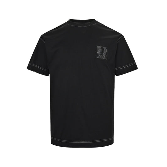 GIVENCHY 25ss chest 4G topstitch embroidery short sleeves