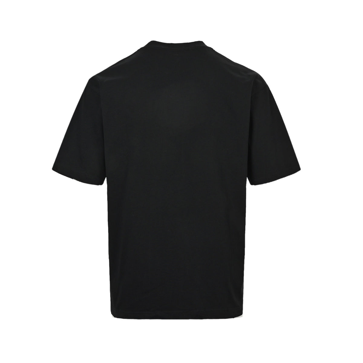 Prada 26ss flocked letter print short sleeves