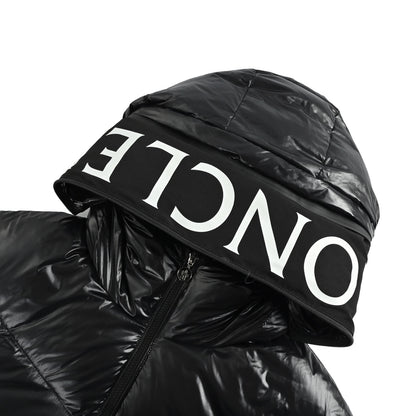 Moncler/Mask Genius hat letter print hooded down jacket