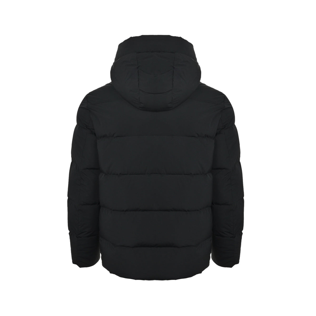 Moncler/Mask 25Fw chest letter hooded down jacket