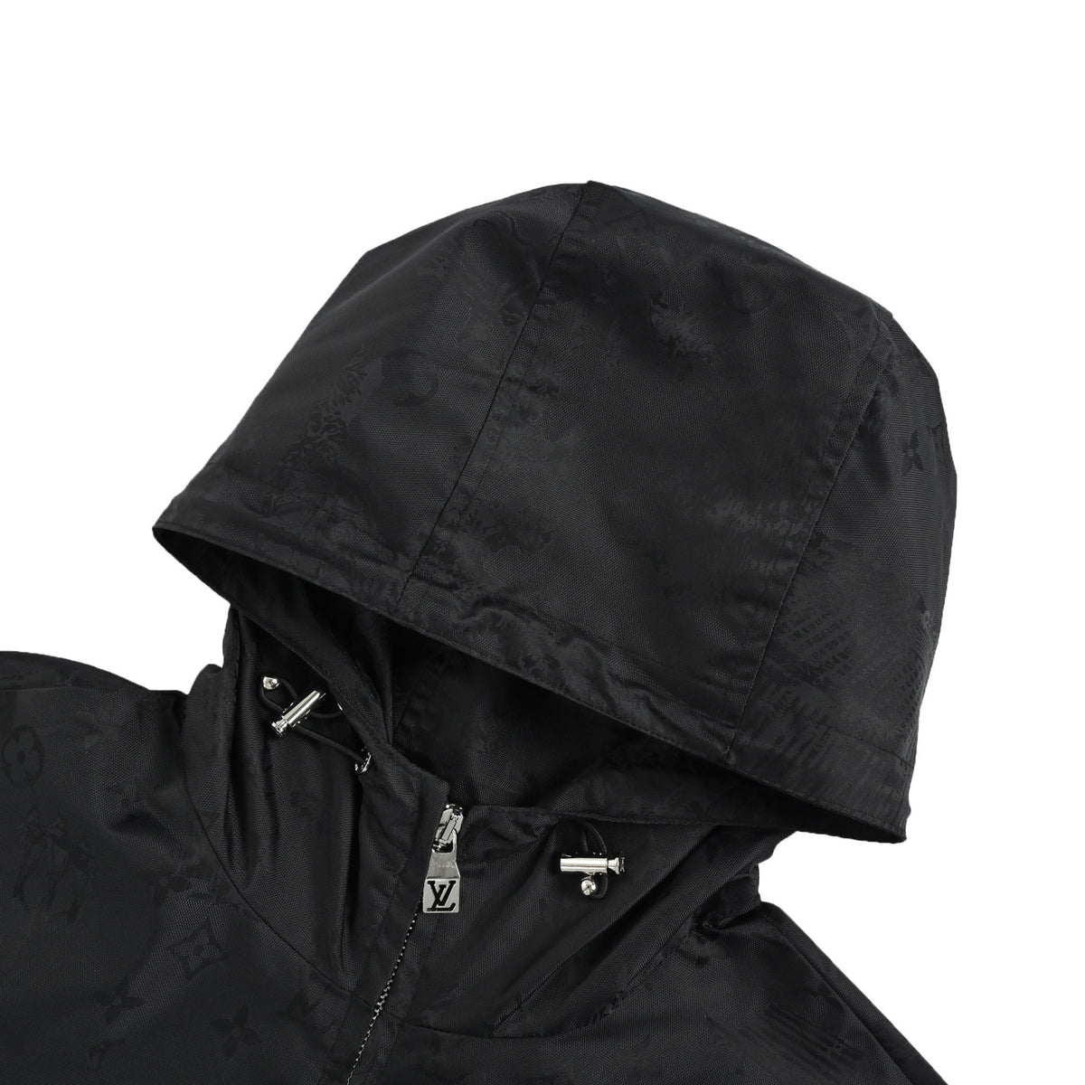 Louis Vuitton 25Fw dog walking dark pattern jacquard windbreaker jacket