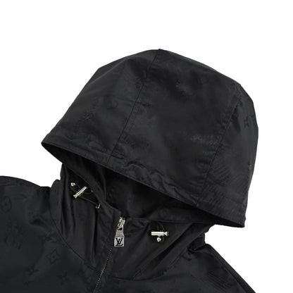 Louis Vuitton 25Fw dog walking dark pattern jacquard windbreaker jacket