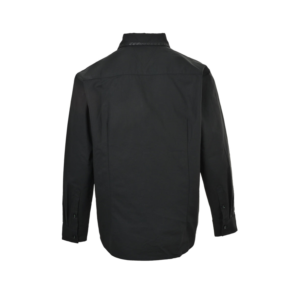 BOTTEGA VENETA BV small label woven leather collar jacket