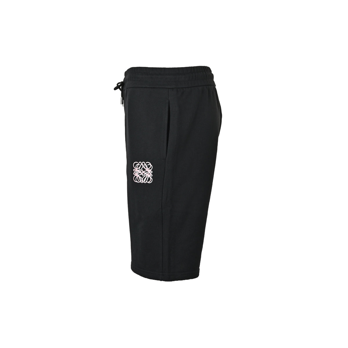 Loewe/Loewewe overlapping logo embroidered shorts