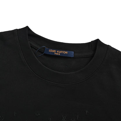 Louis Vuitton cultural landscape elements embroidered short sleeves