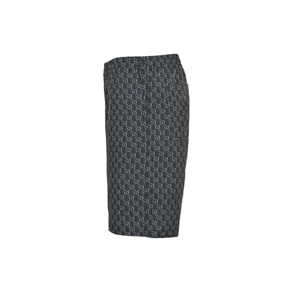 Gucci 25ss all-over printed presbyopic shorts