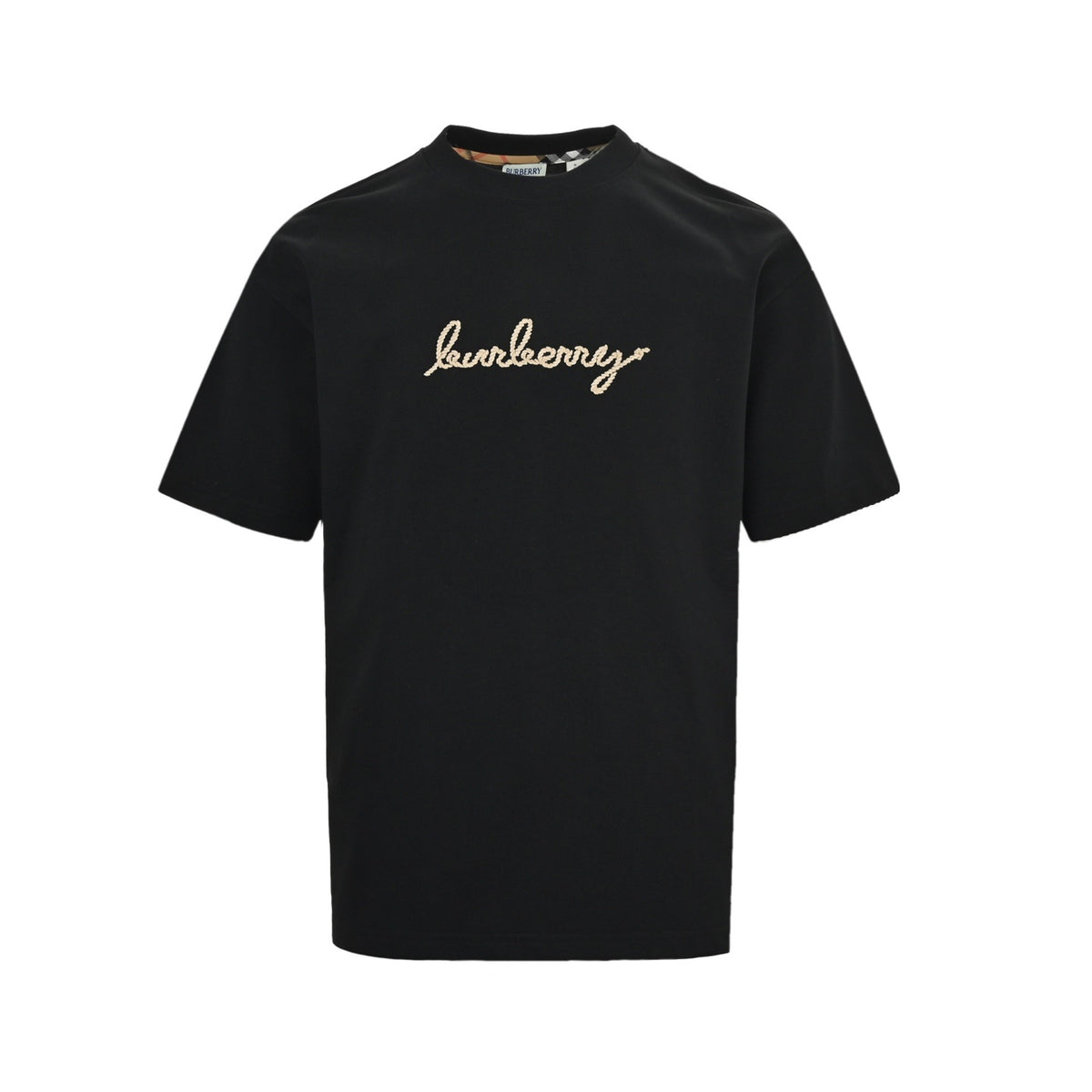 Burberry 25ss signature letters love horse embroidered short sleeves
