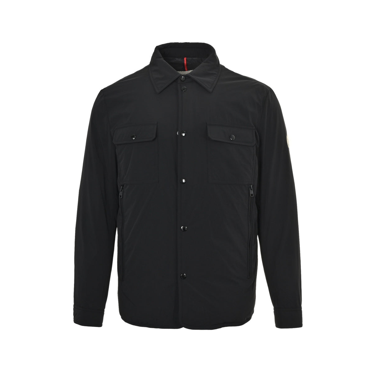Moncler/muzzled 25Fw chest flap pocket lapel down velvet jacket