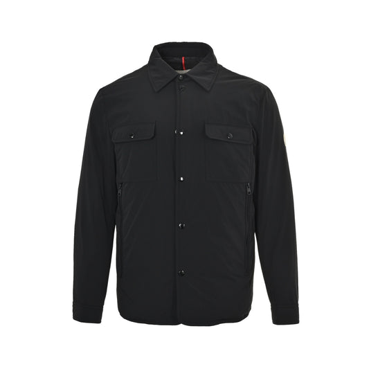 Moncler/muzzled 25Fw chest flap pocket lapel down velvet jacket