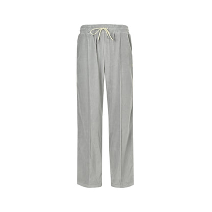 Celine Arc de Triomphe embroidered striped suit trousers