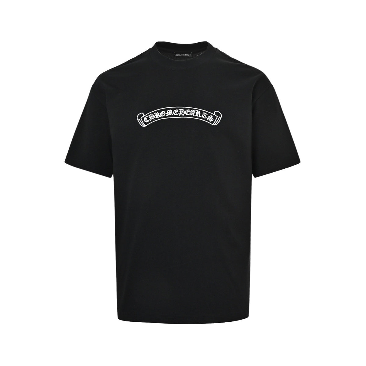 Chrome Hearts/Chrome Heart Leather Label Cross Short Sleeves