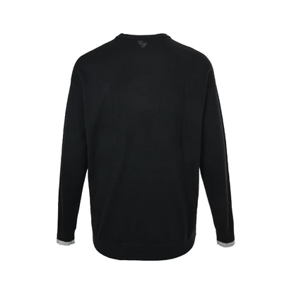 Loewe/Luoyiwei Anagram hem embroidered crew neck sweater