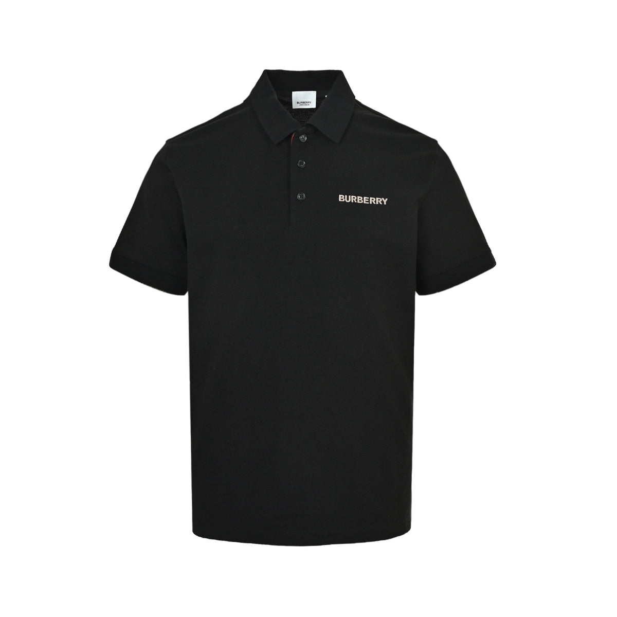 Burberry Polo short sleeves with letter embroidery on the chest