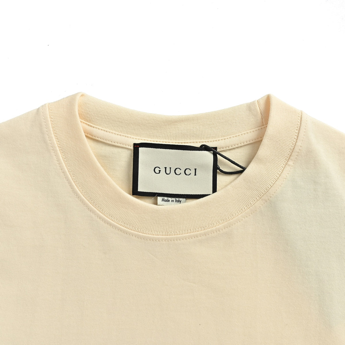 Gucci 26ss scarf cat print short sleeves