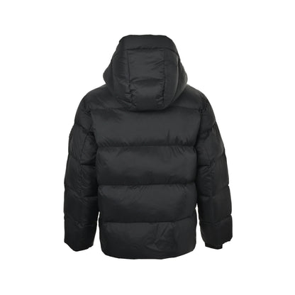 Burberry new black armband hooded down jacket