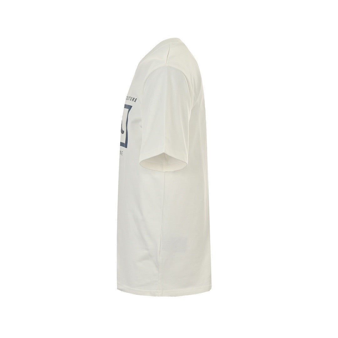 Dior 24ss patch embroidered letter short sleeves