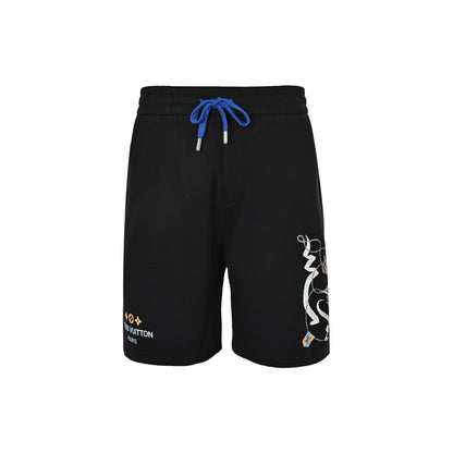 Louis Vuitton 26ss crown print shorts