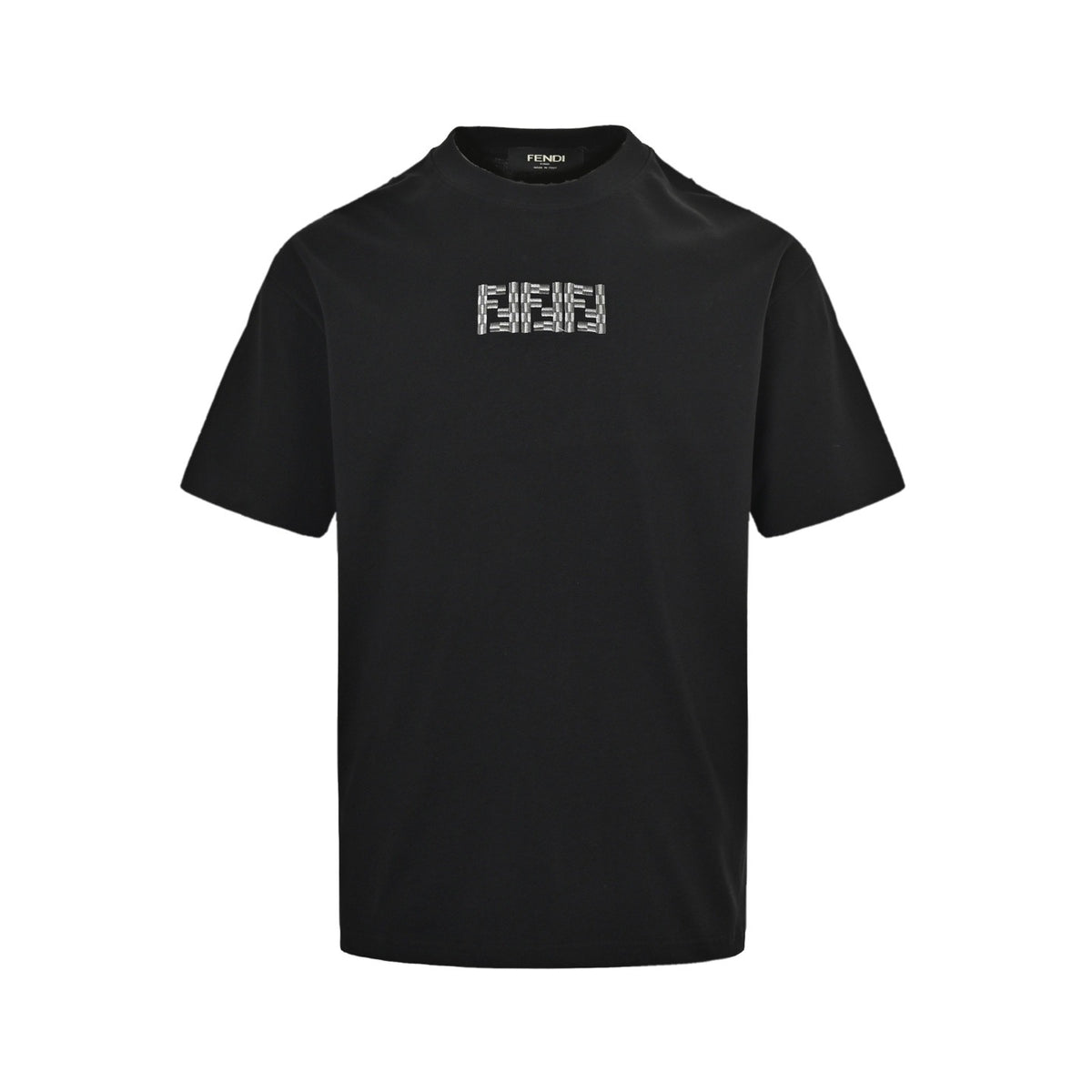 Fendi 25ss FF embroidered logo short sleeves