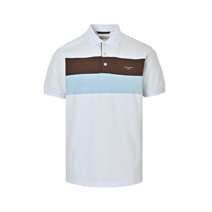 Louis Vuitton 26ss contrast striped Polo short sleeves