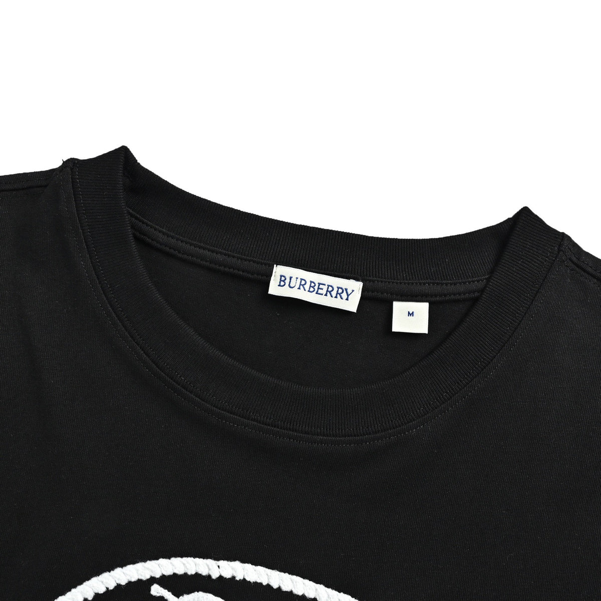 Burberry Oval Horse Knight Embroidered Short Sleeve