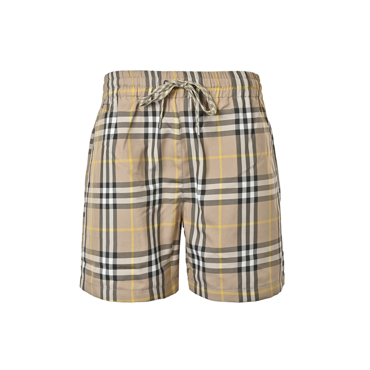 Burberry 22ss plaid beach shorts