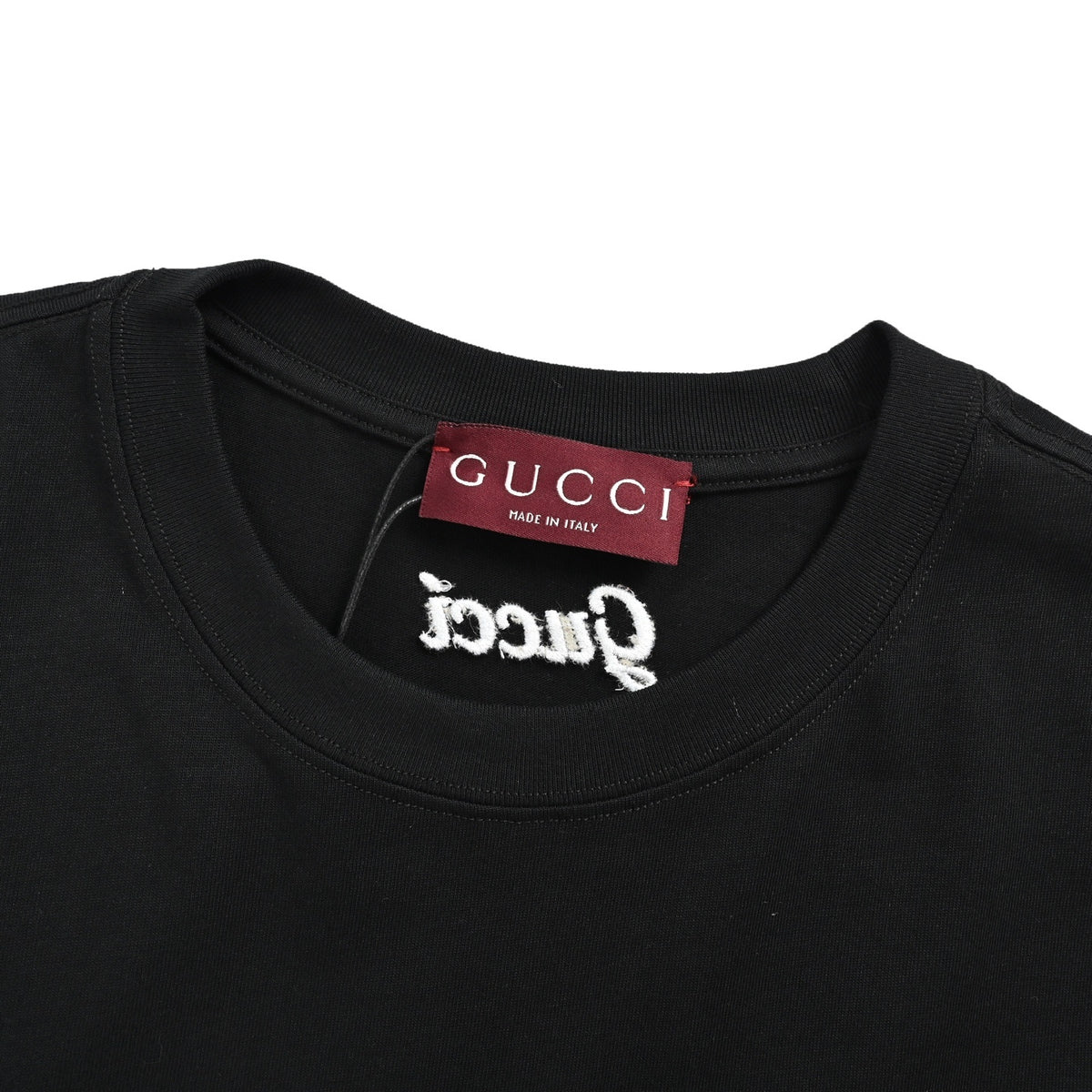 Gucci classic embroidered letter logo short sleeves