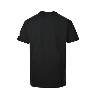 Moncler/Mask 26ss neckline letter print short sleeves