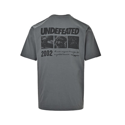UNDEFEATED five stripes fist printed short sleeves on the back