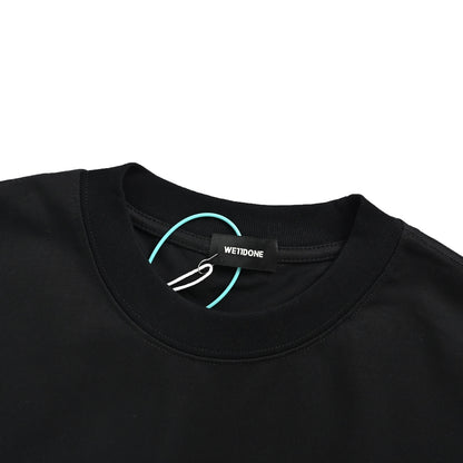 We11 Done simple LOGO printed short sleeves