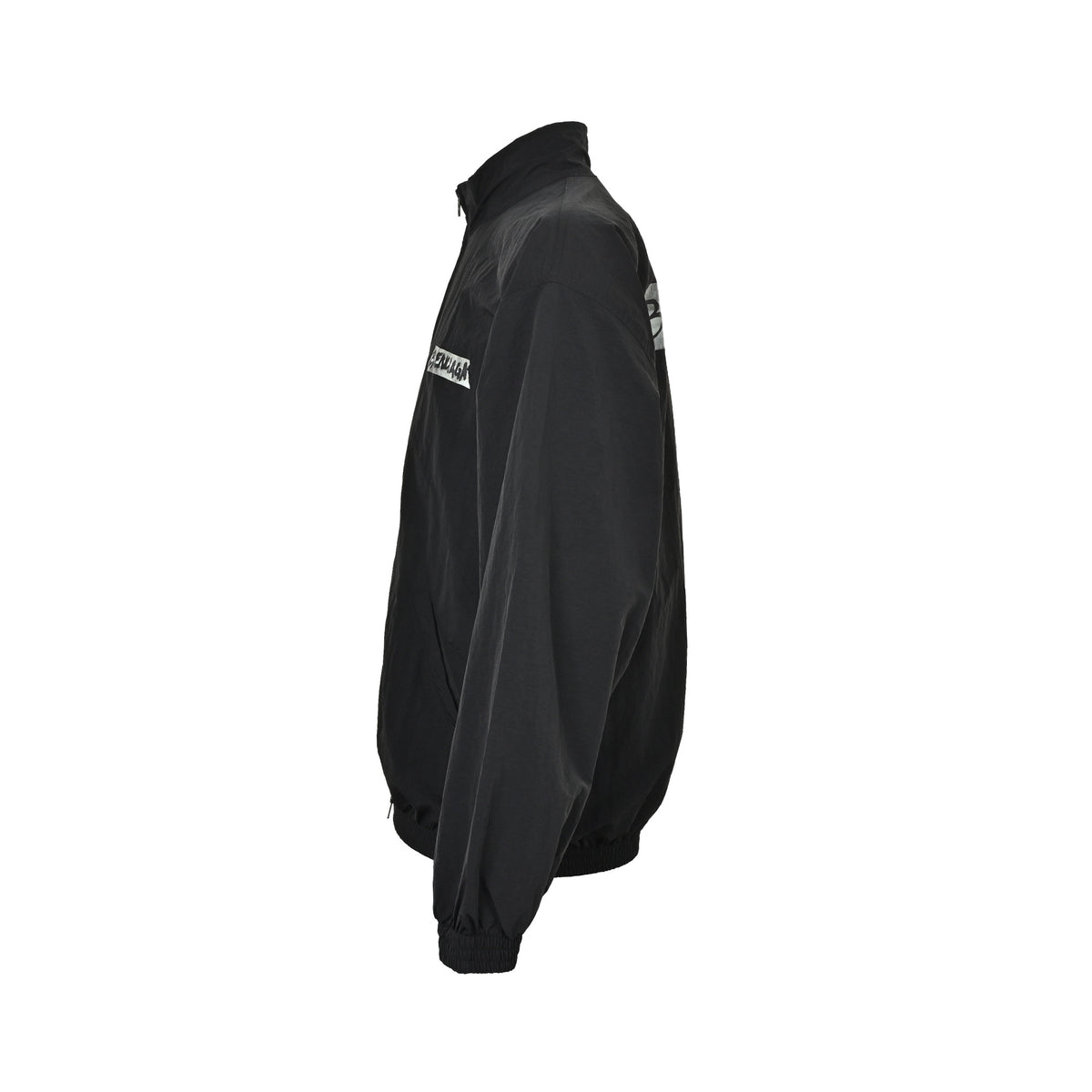 Balenciaga white tape printed sports suit jacket