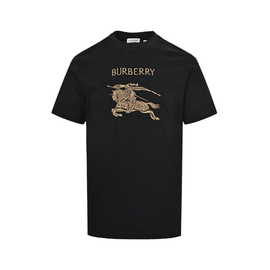 Burberry 26ss War Horse Knight Embroidered Logo Short Sleeve