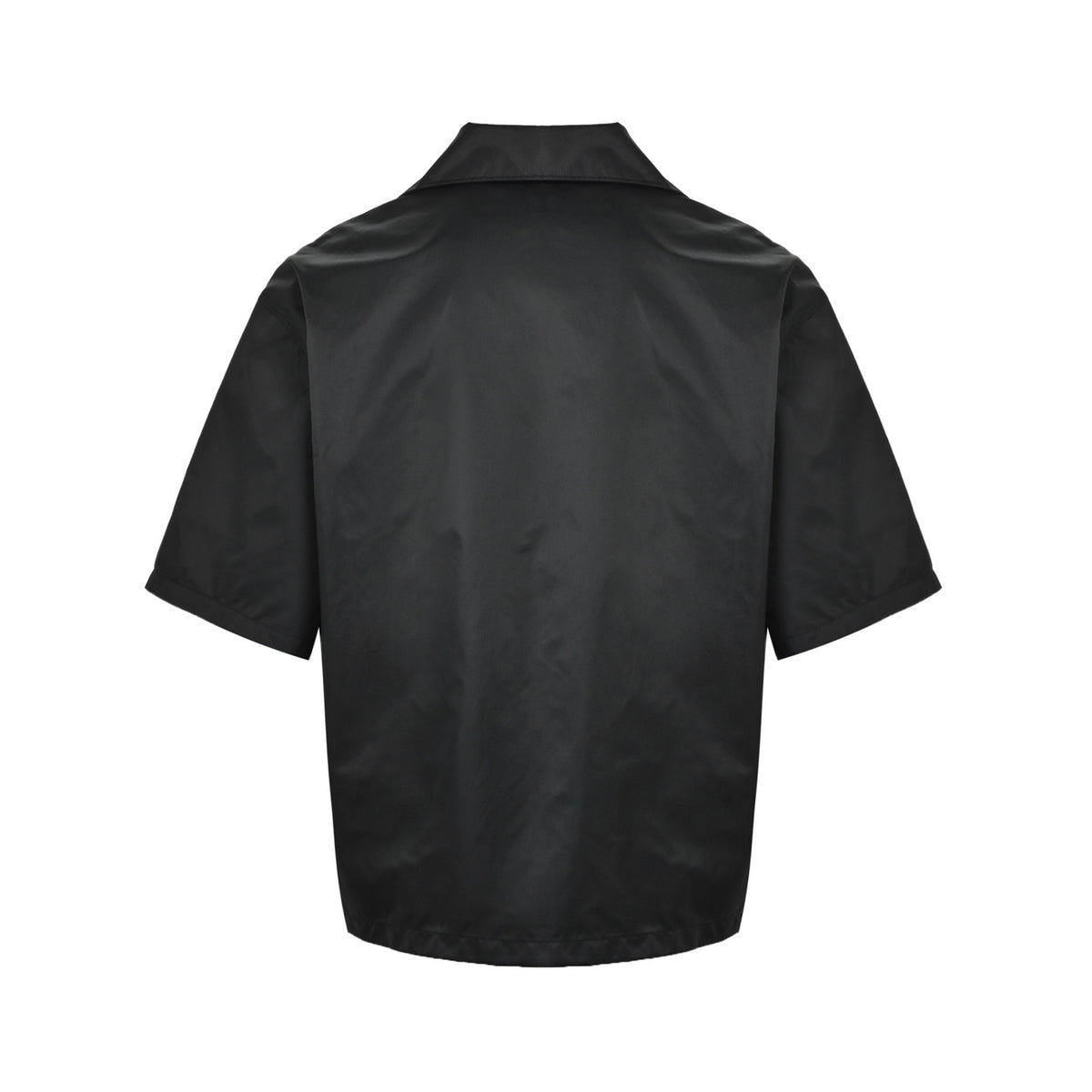 Prada triangle short-sleeved shirt