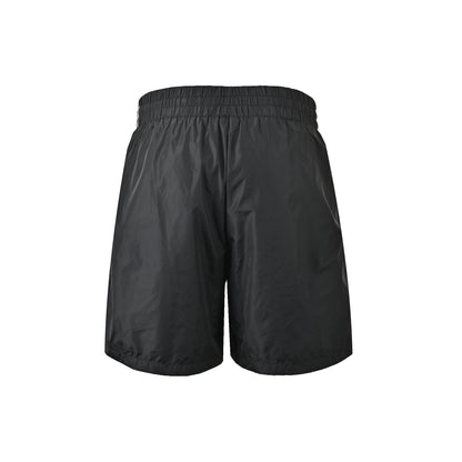 Balenciaga & Adidas co-branded clover embroidered web shorts