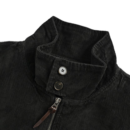 Ralph Lauren embroidered horse logo suede jacket