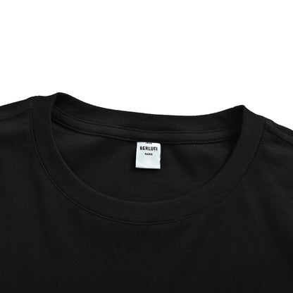 Berluti leather label crew neck short sleeves