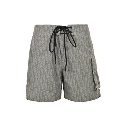 Dior 24ss all-over printed presbyopic letter shorts