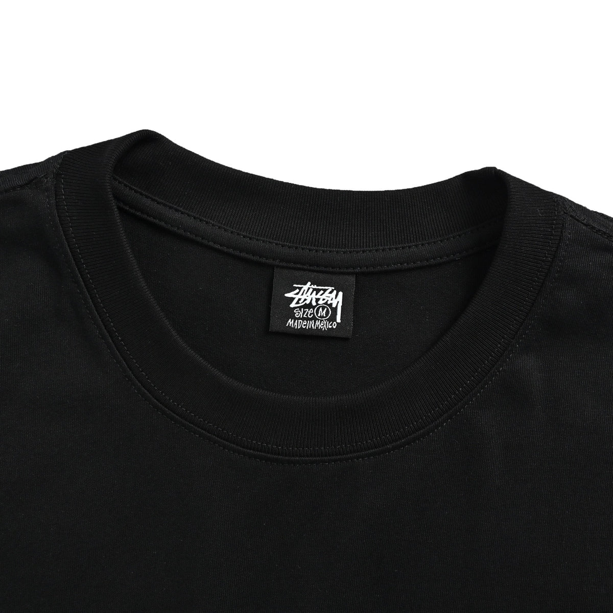 Stussy shark letter print short sleeves