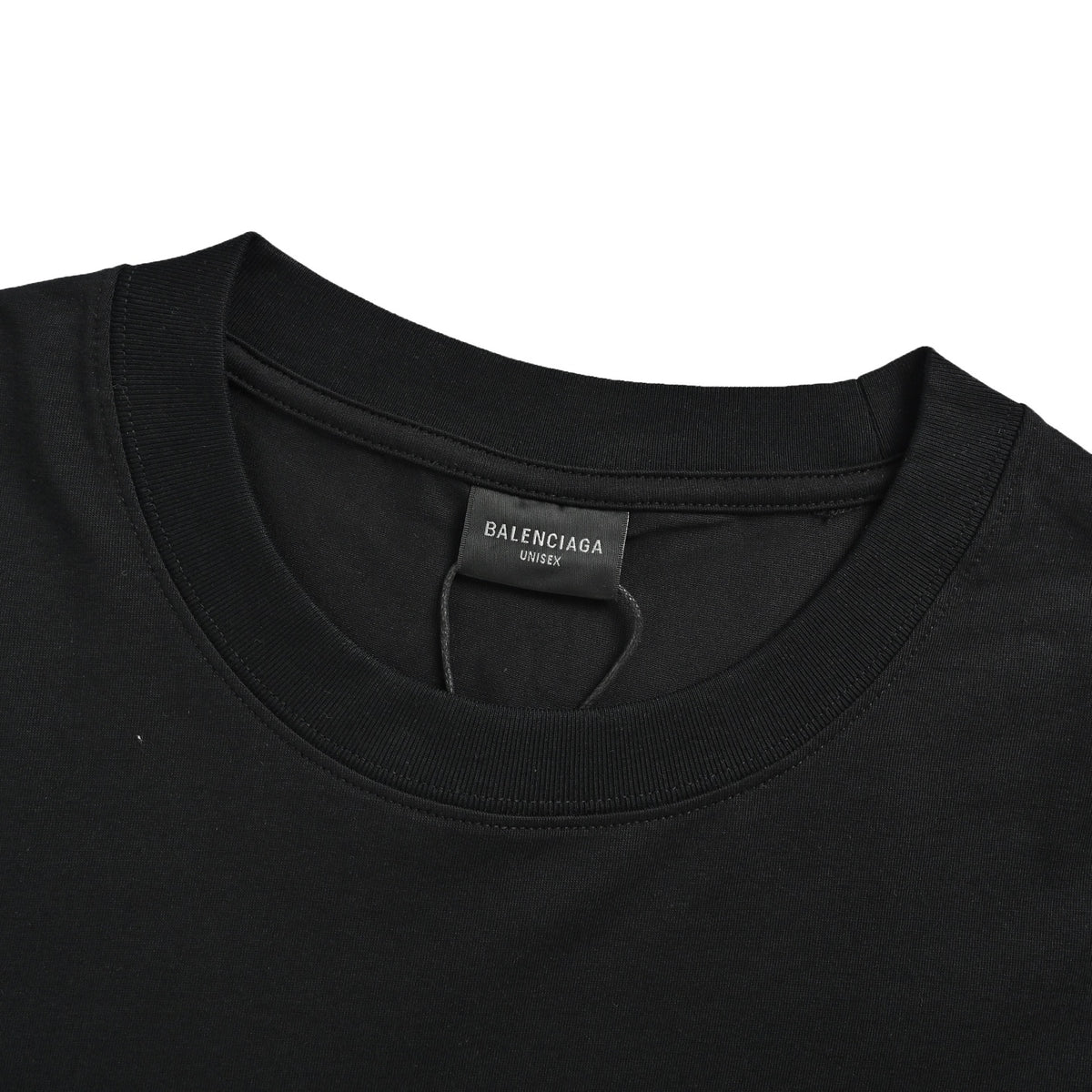 Balenciaga classic front and back letter embroidered short sleeves