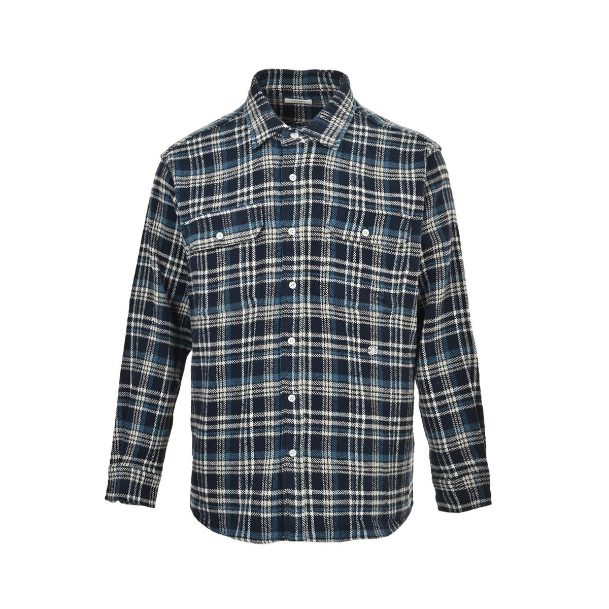 Celine 25ss flannel plaid shirt