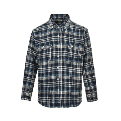 Celine 25ss flannel plaid shirt