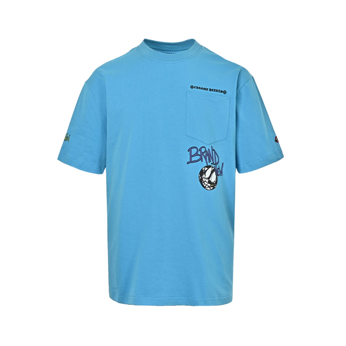 Chrome Hearts/Chrome Heart Graffiti Print Short Sleeves