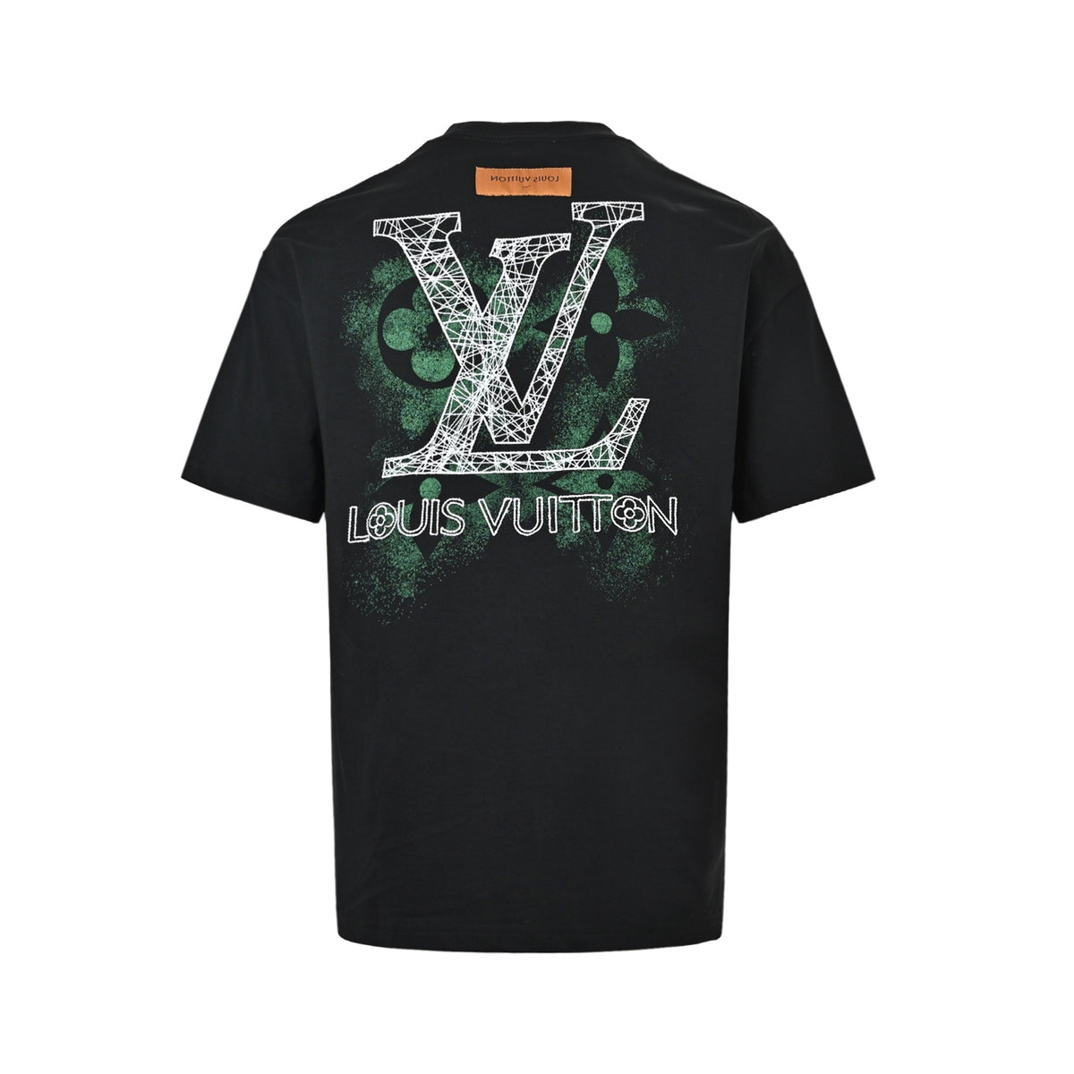 Louis Vuitton inkjet presbyopic line logo embroidered short sleeves